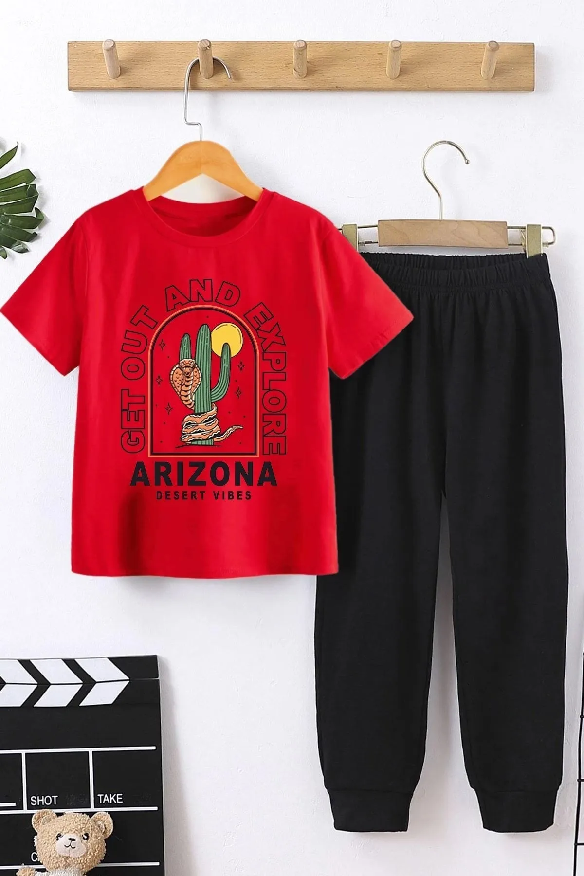 uyguntarz  Arizona Bottom – Top-Trainingsanzug-Set für Kinder