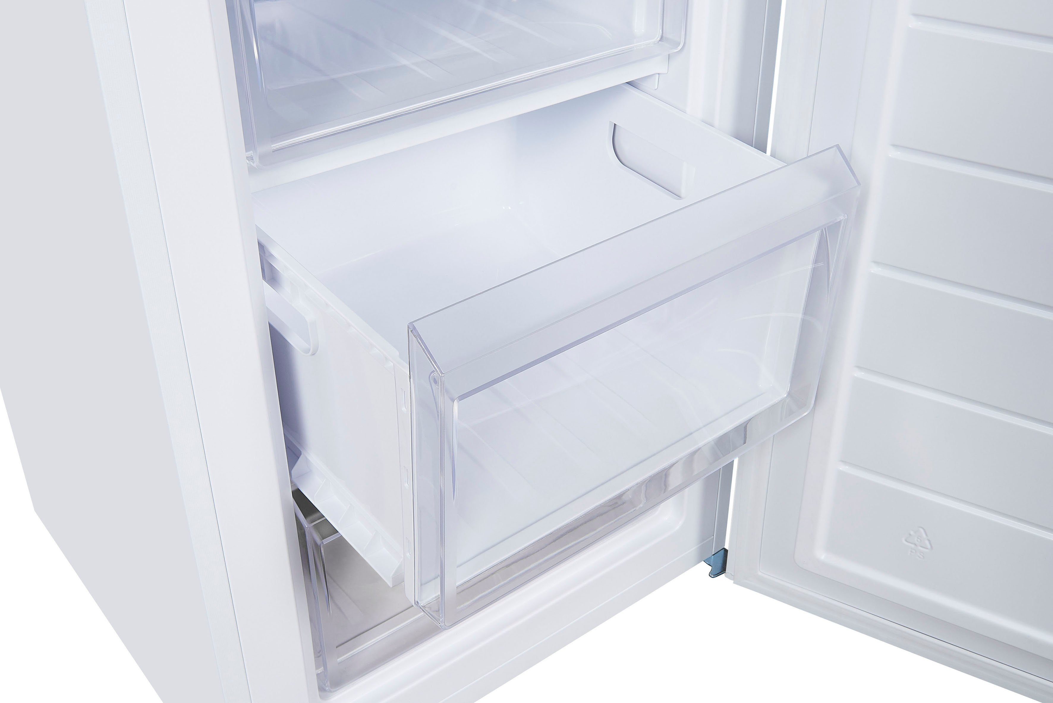 exquisit Gefrierschrank GS81-040D weiss, 85 cm hoch, 55 cm breit