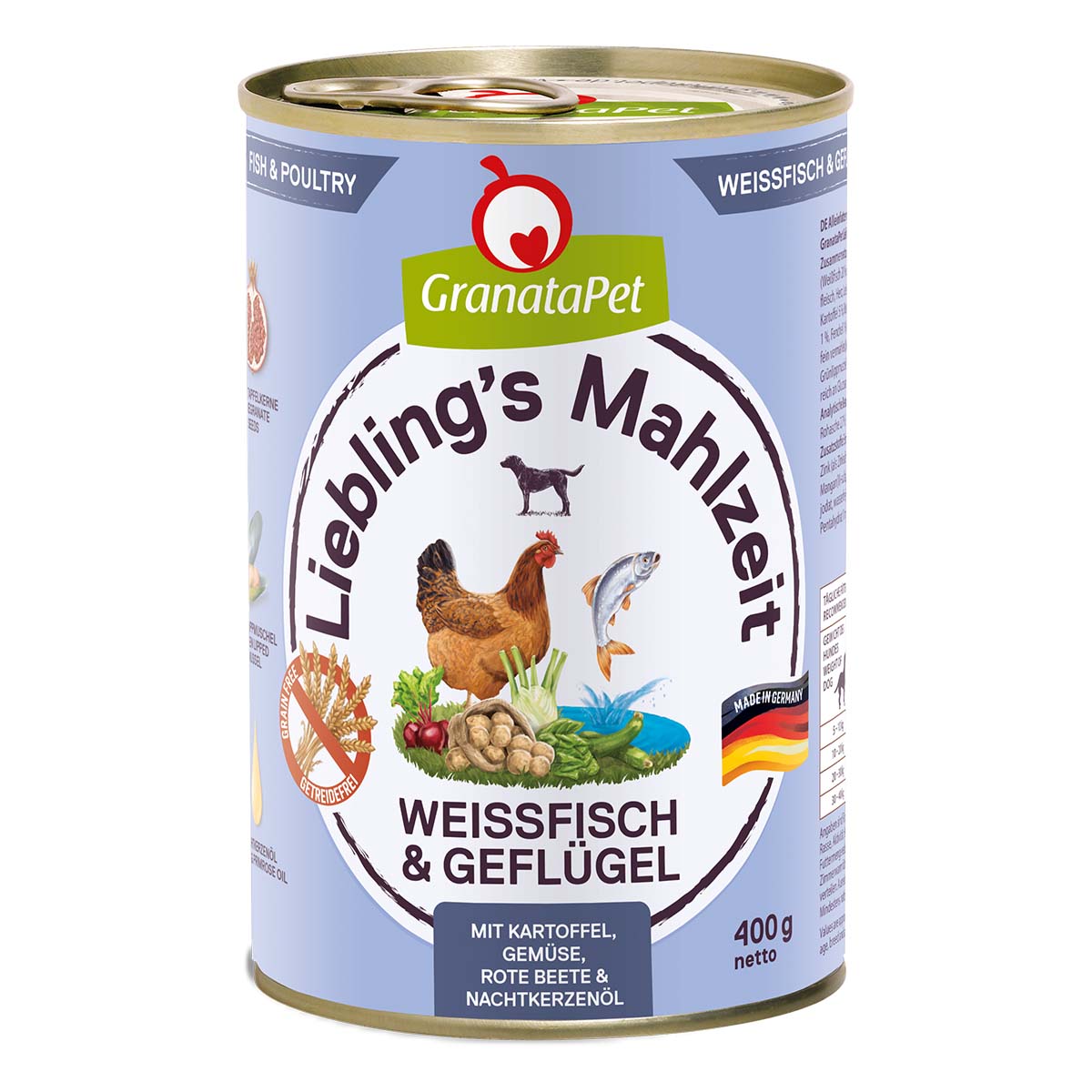 GranataPet Liebling's Mahlzeit Weißfisch und Geflügel