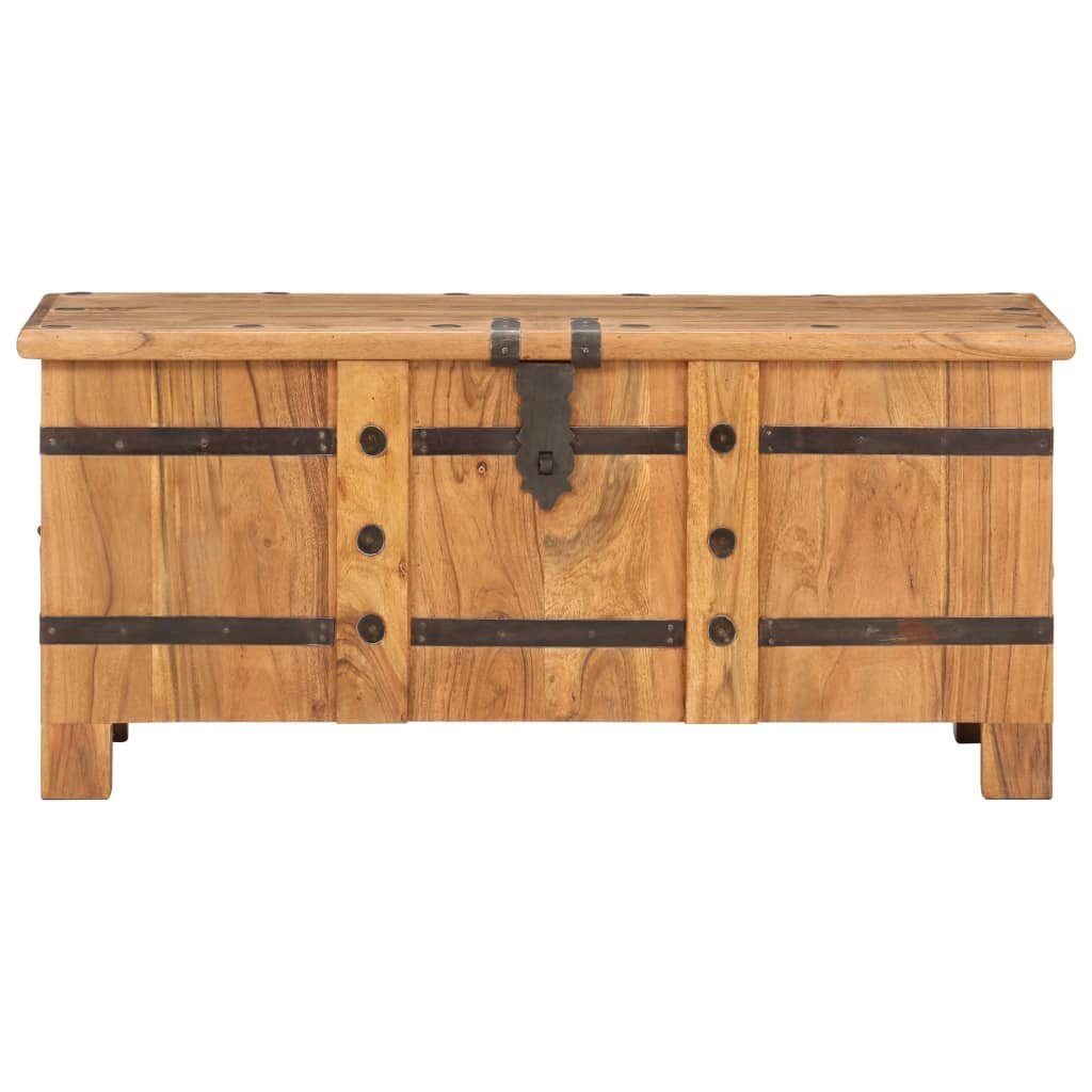 vidaXL Aufbewahrungsbox Truhe 90x40x40 cm Akazie Massivholz (1 St)