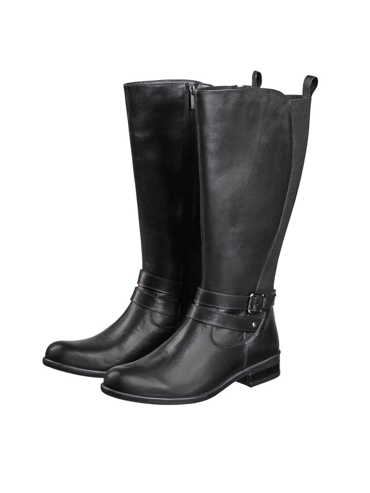 sheego Weitschaftstiefel in schwarz günstig kaufen