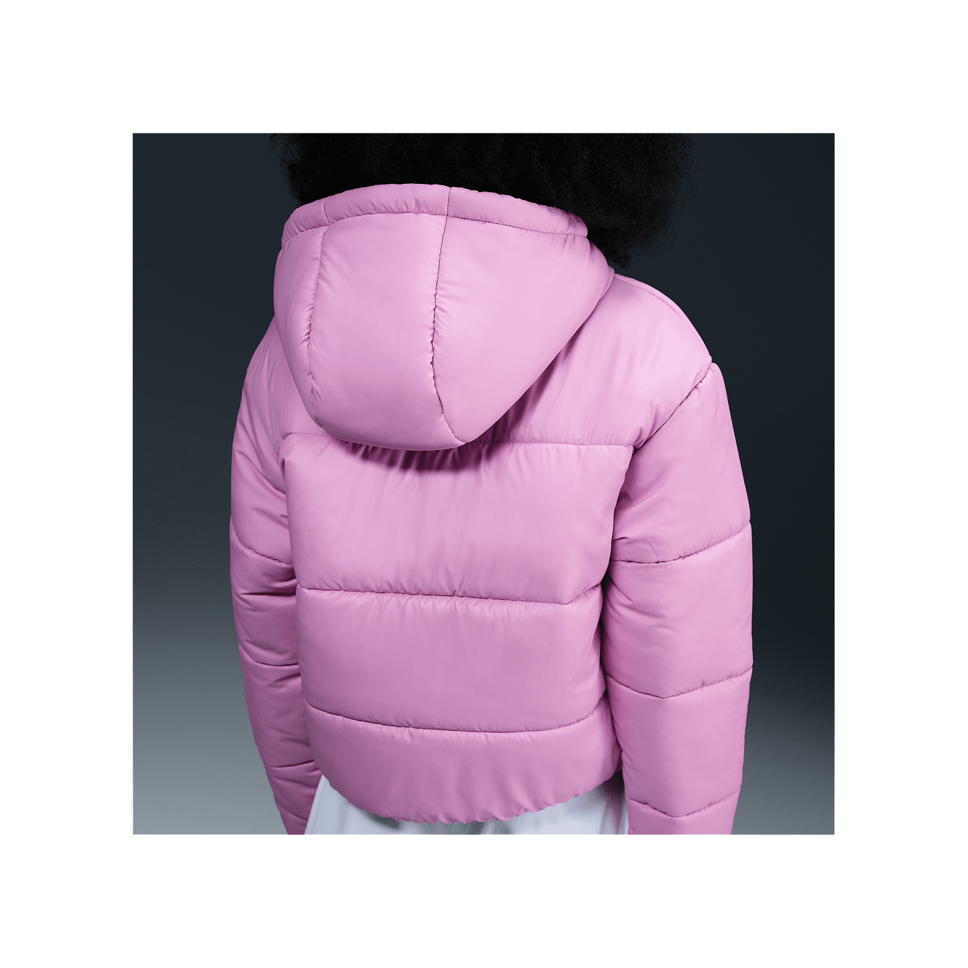 Nike Synthetic Puffer Jacke Damen Pink F632