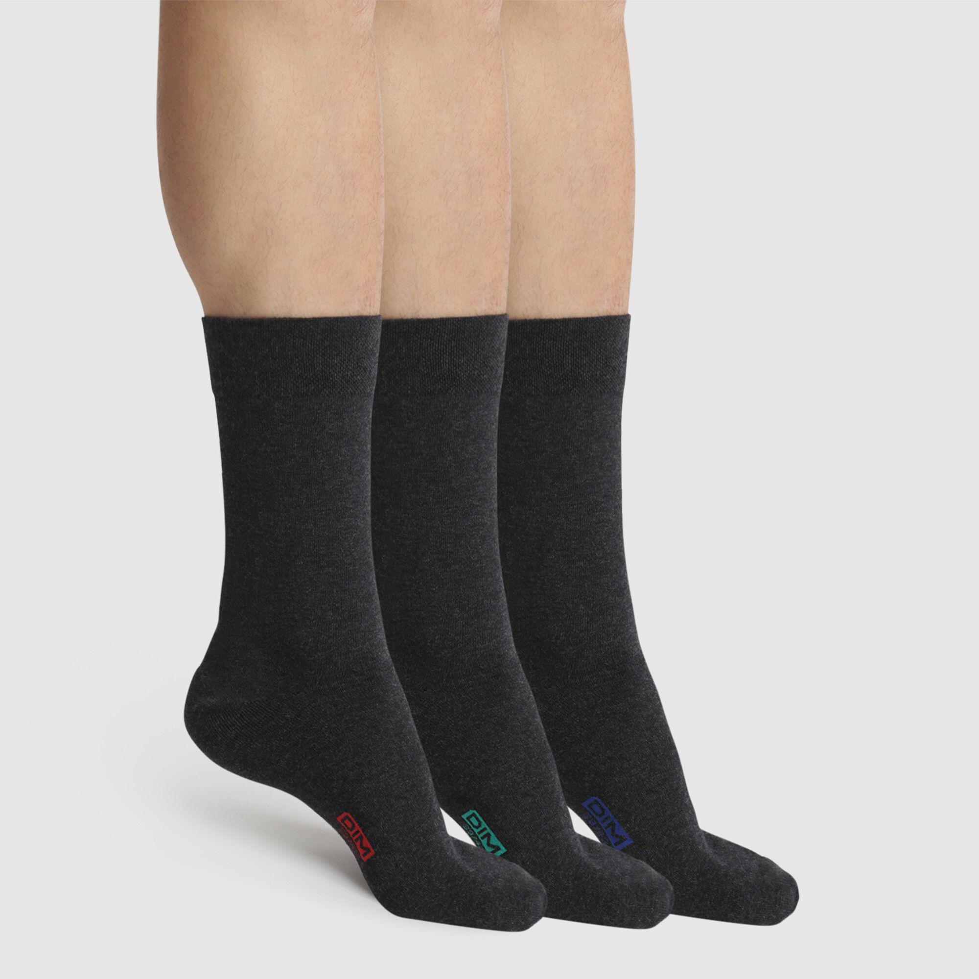 Mi-chaussette coton