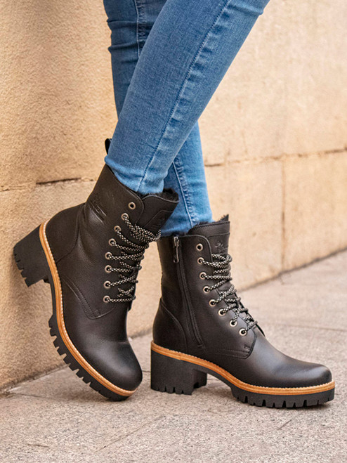 Schnürstiefelette-18270090006 Panama Jack