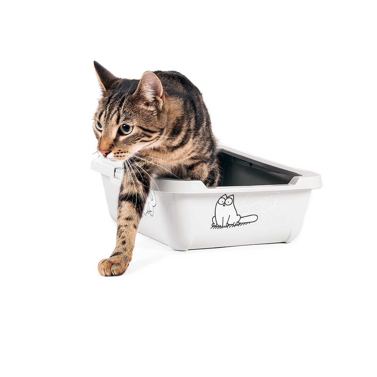 Simon's Cat Katzentoilette mit Rand günstig kaufen