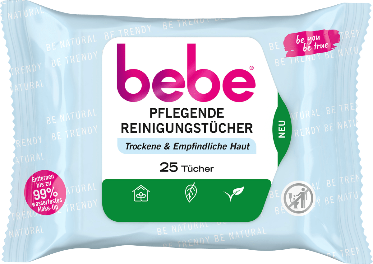 Abschminktücher pflegend, 25 St