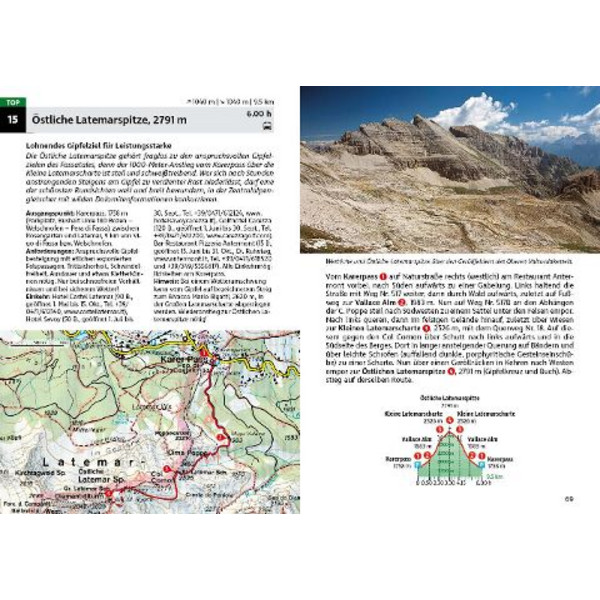 DOLOMITEN 4 - FASSATAL - Wanderführer