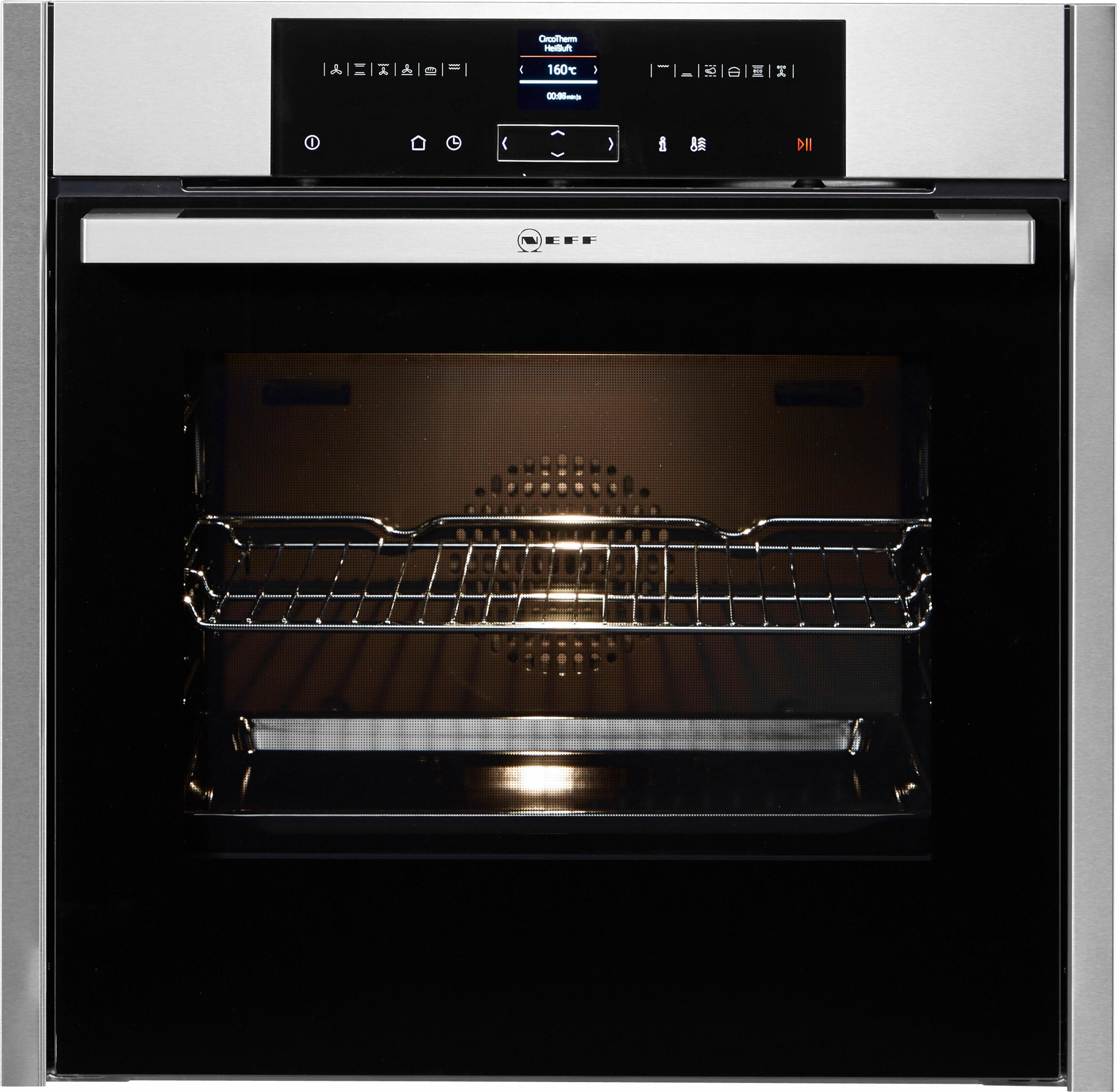 NEFF Einbaubackofen N 70 B15CR22N1, mit Teleskopauszug nachrüstbar, easyClean, CircoTherm®-Heißluft