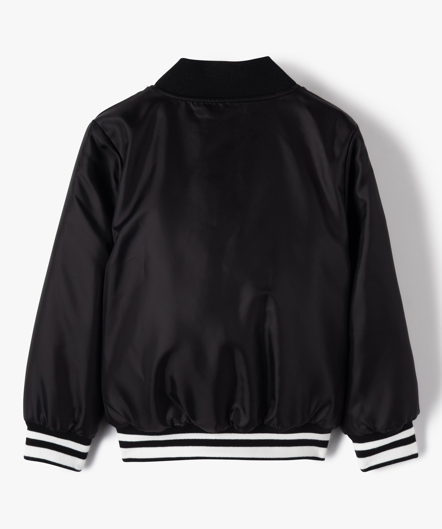 Blouson Garçon esprit bombers noir | GEMO
