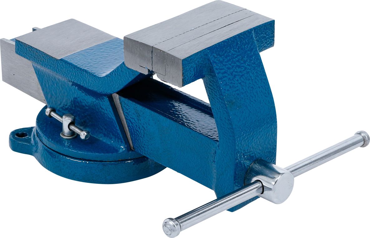 Étau en acier forgé BGS 58110, mâchoires de serrage de 100 mm