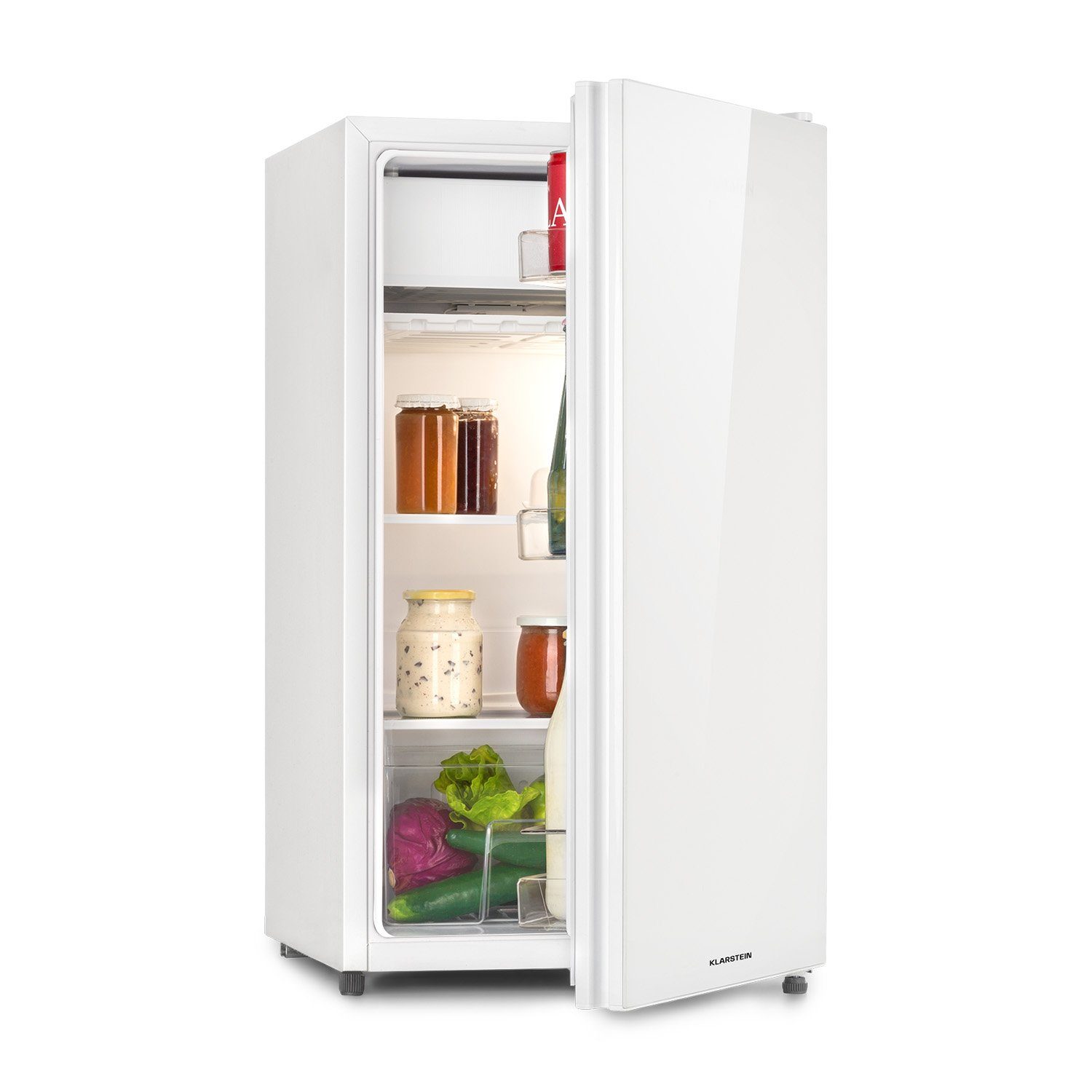 Klarstein Getränkekühlschrank HEA14-Frost Kü. weis 10033174, 84 cm hoch, 45 cm breit