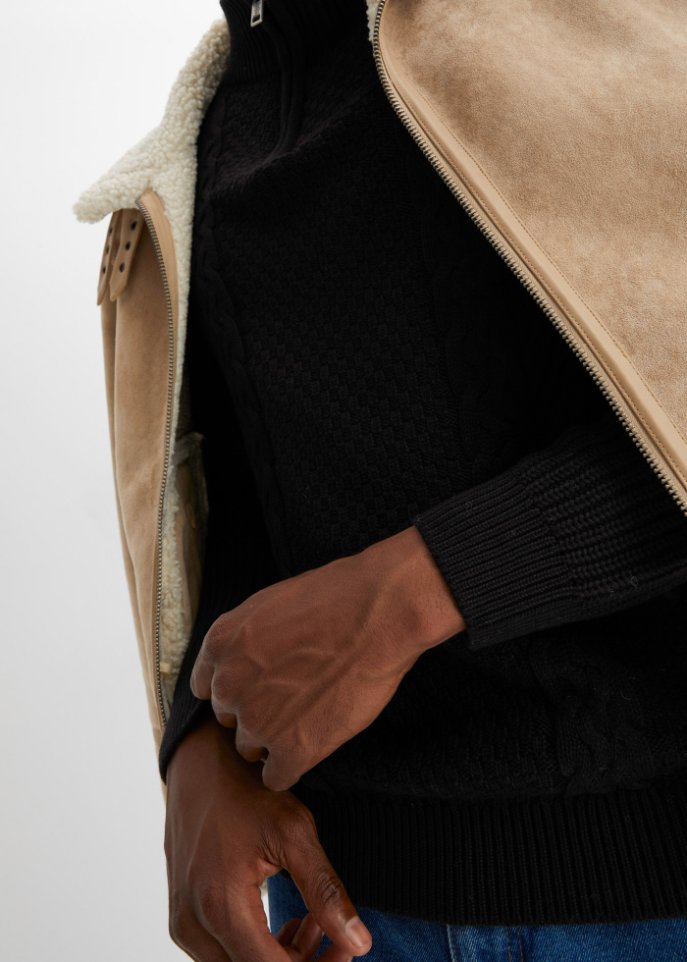 Troyer Pullover mit Komfortschnitt
