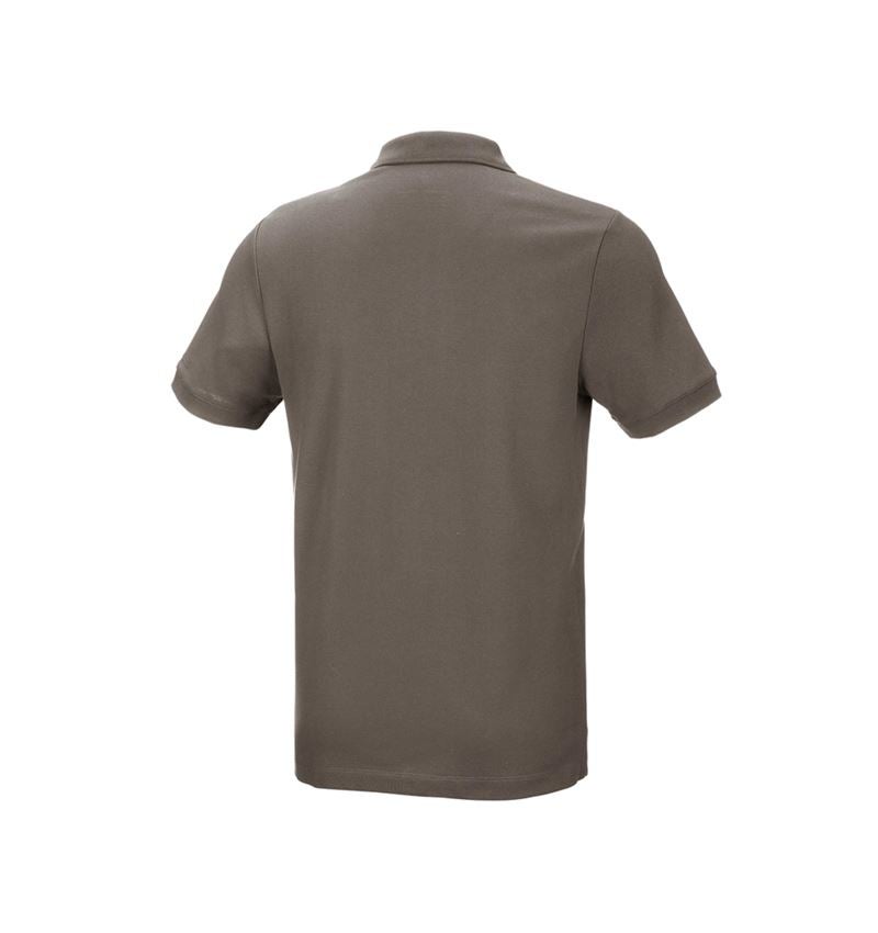 e.s. Piqué-Polo cotton stretch