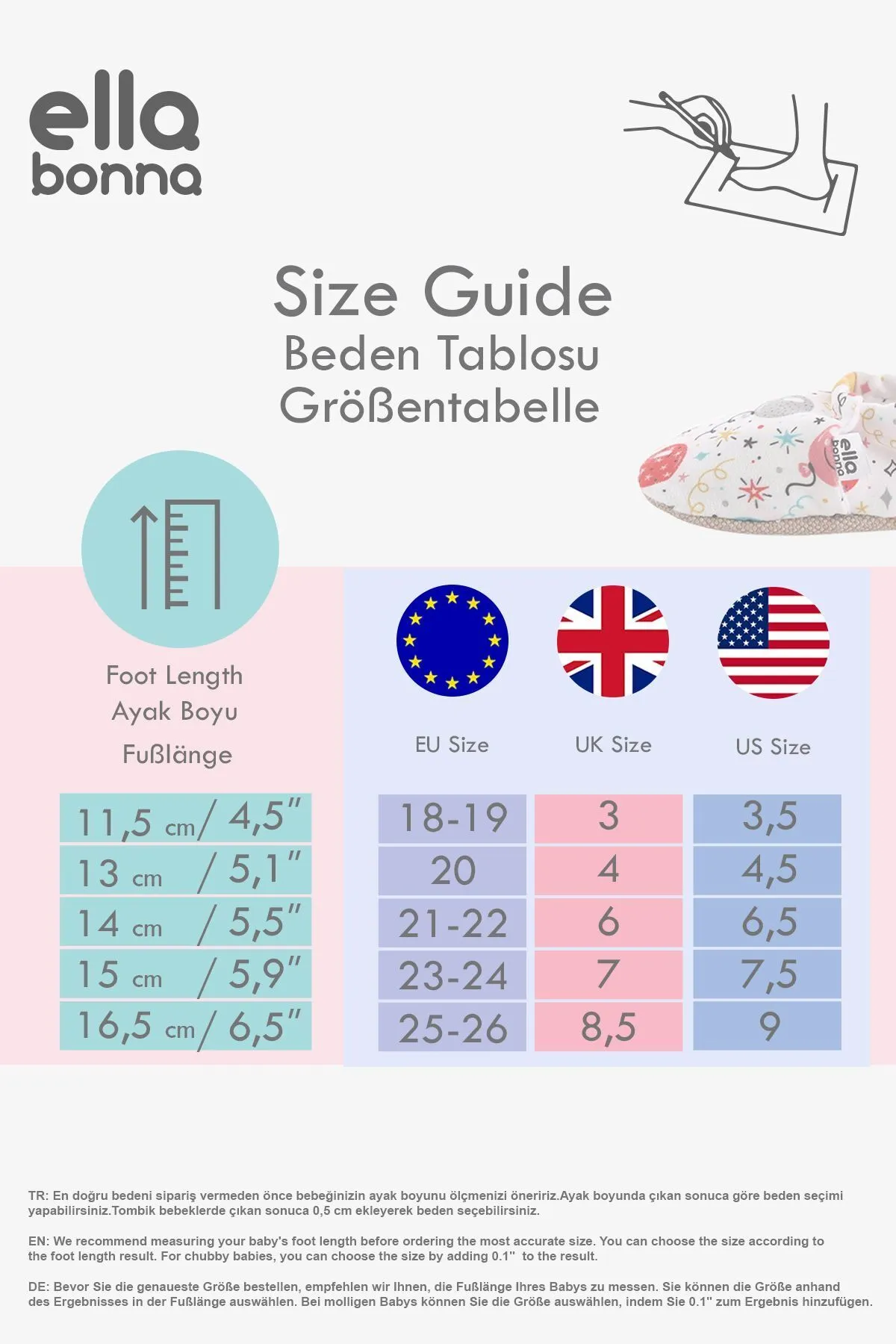 Ella Bonna  Rutschfeste Sohle, Baby-Elefant-Babyschuhe, Heimstiefel, Hausschuhe, Kinderzimmerschuhe, Hausschuhe