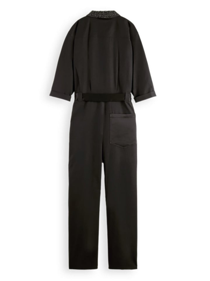Scotch & Soda Jumpsuit in Schwarz günstig kaufen