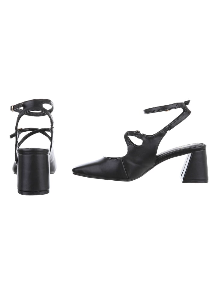 Ital-Design High Heel in Schwarz günstig kaufen