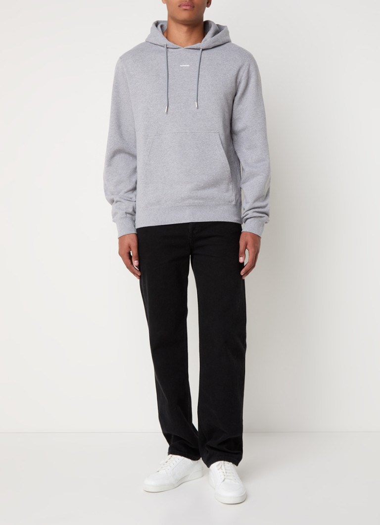 Sandro Hoodie with logo embroidery
