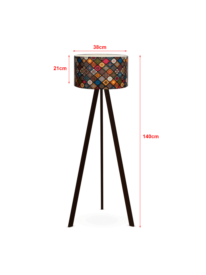 lux.pro Stehleuchte Newport in Bunt (H)140cm (D)38cm günstig kaufen onesize