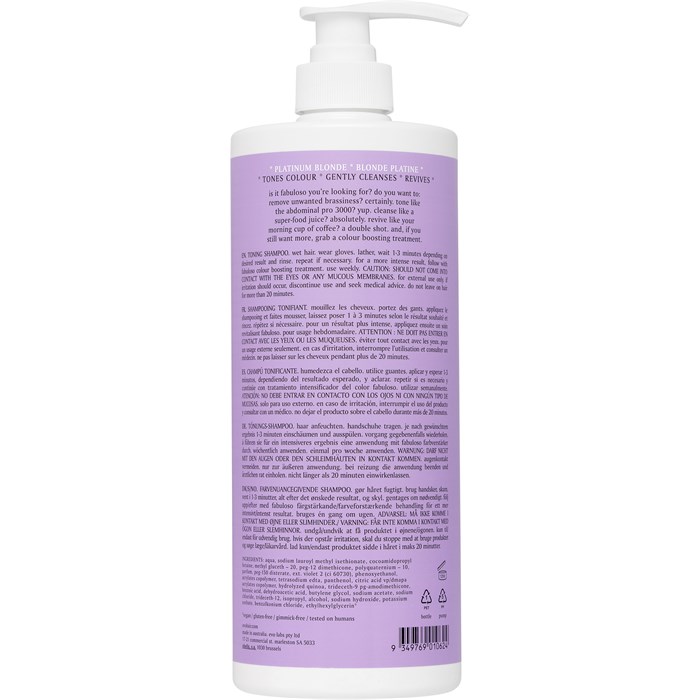 Shampoo Platinum Blond