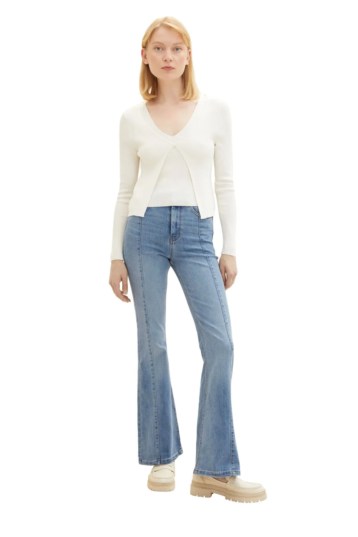 Tom Tailor  Jeans - Grau - Bootcut