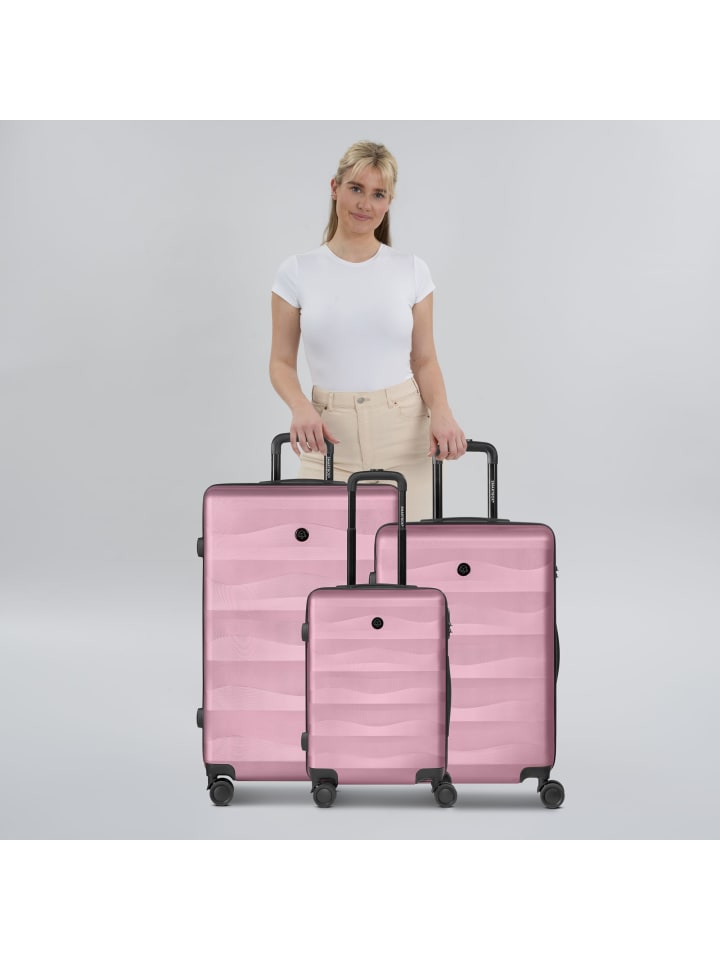 Smartbox Edition 03 4 Rollen Kofferset 3-teilig in rose günstig kaufen onesize