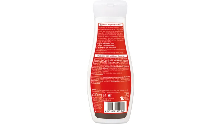 Weleda GRANATAPFEL Straffende Pflege Körperlotion 200 ml