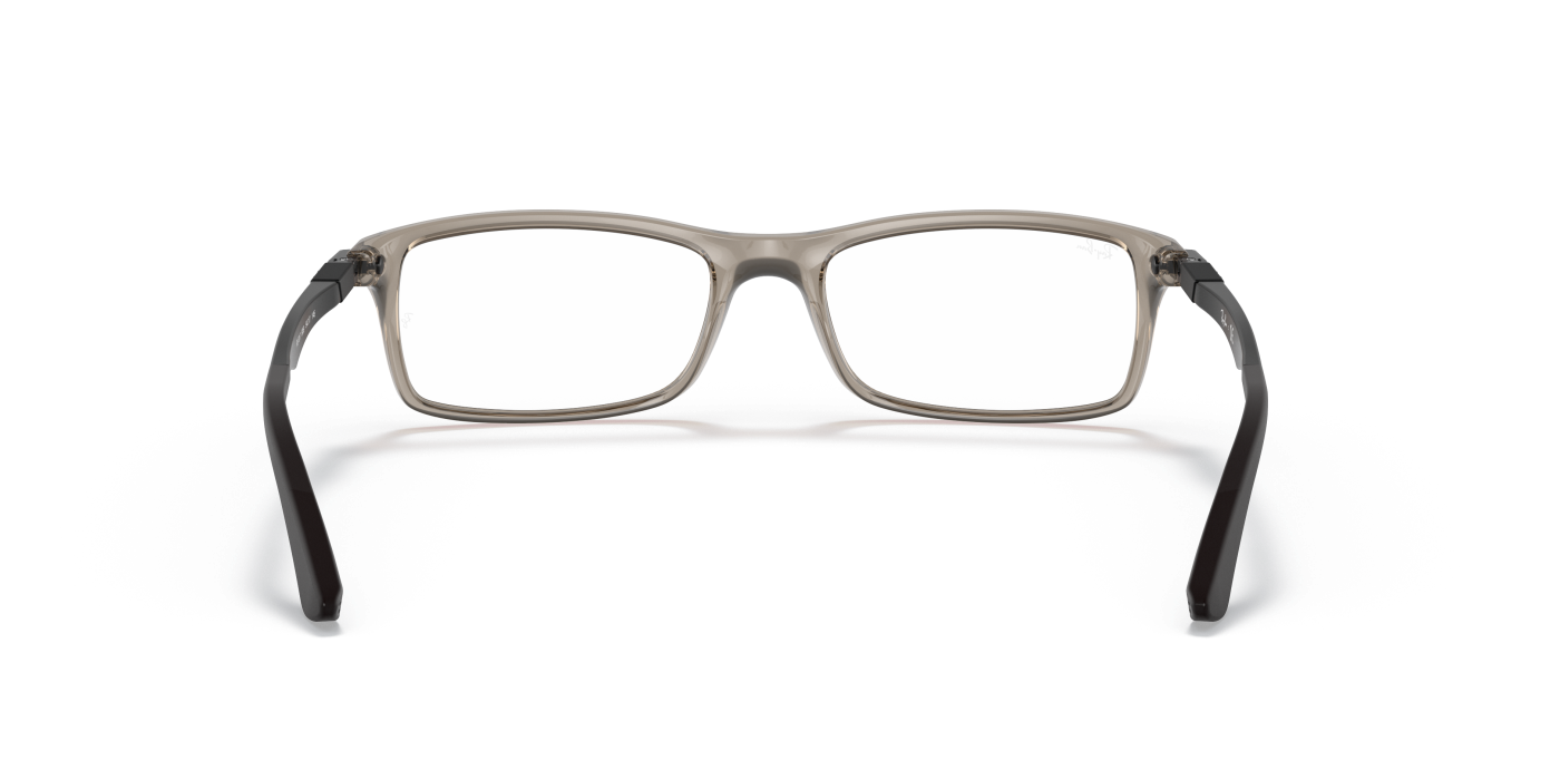 RB7017 OPTICS - Gri transparent lucios