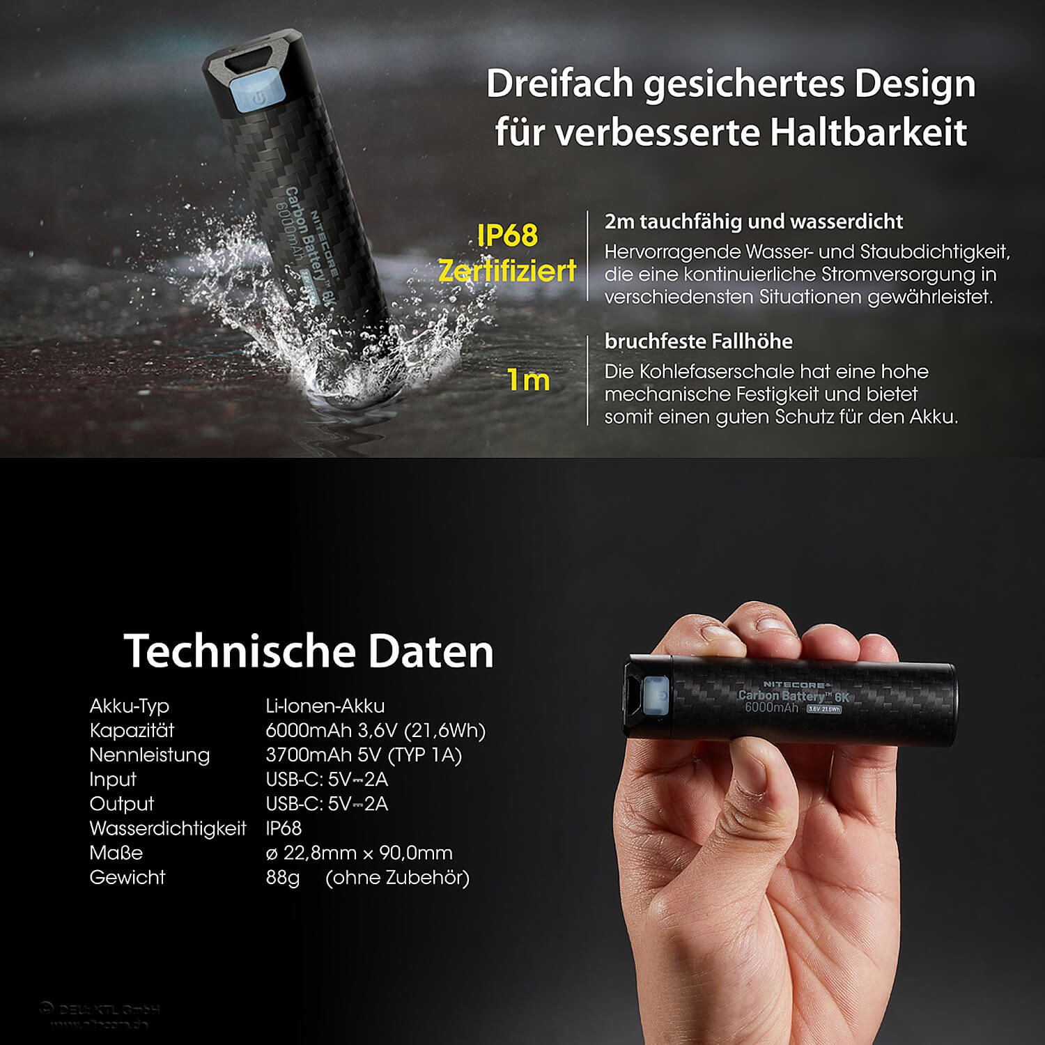 Carbon Battery\u2122 6K