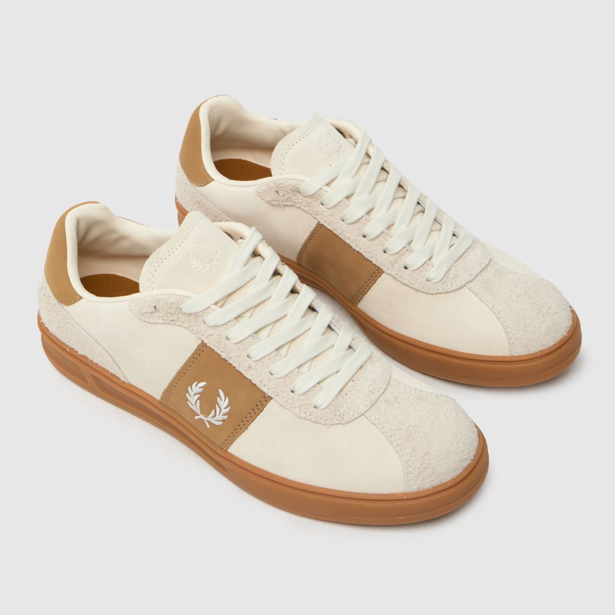 Fred Perry b4 sportcipő natúr színben