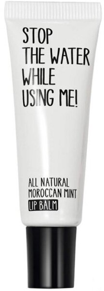 STOP THE WATER WHILE USING ME! Moroccan Mint Lip Balm Lippenbalsam