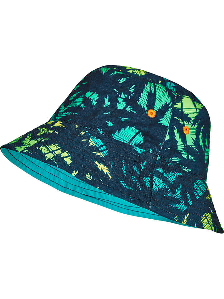 Playshoes Wende-Sonnenhut in Türkis/ Blau günstig kaufen