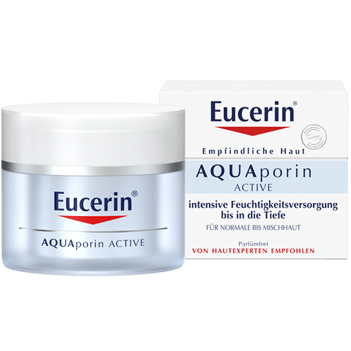 EUCERIN AQUAporin Active Creme norm.bis Mischhaut  50 ml  Creme