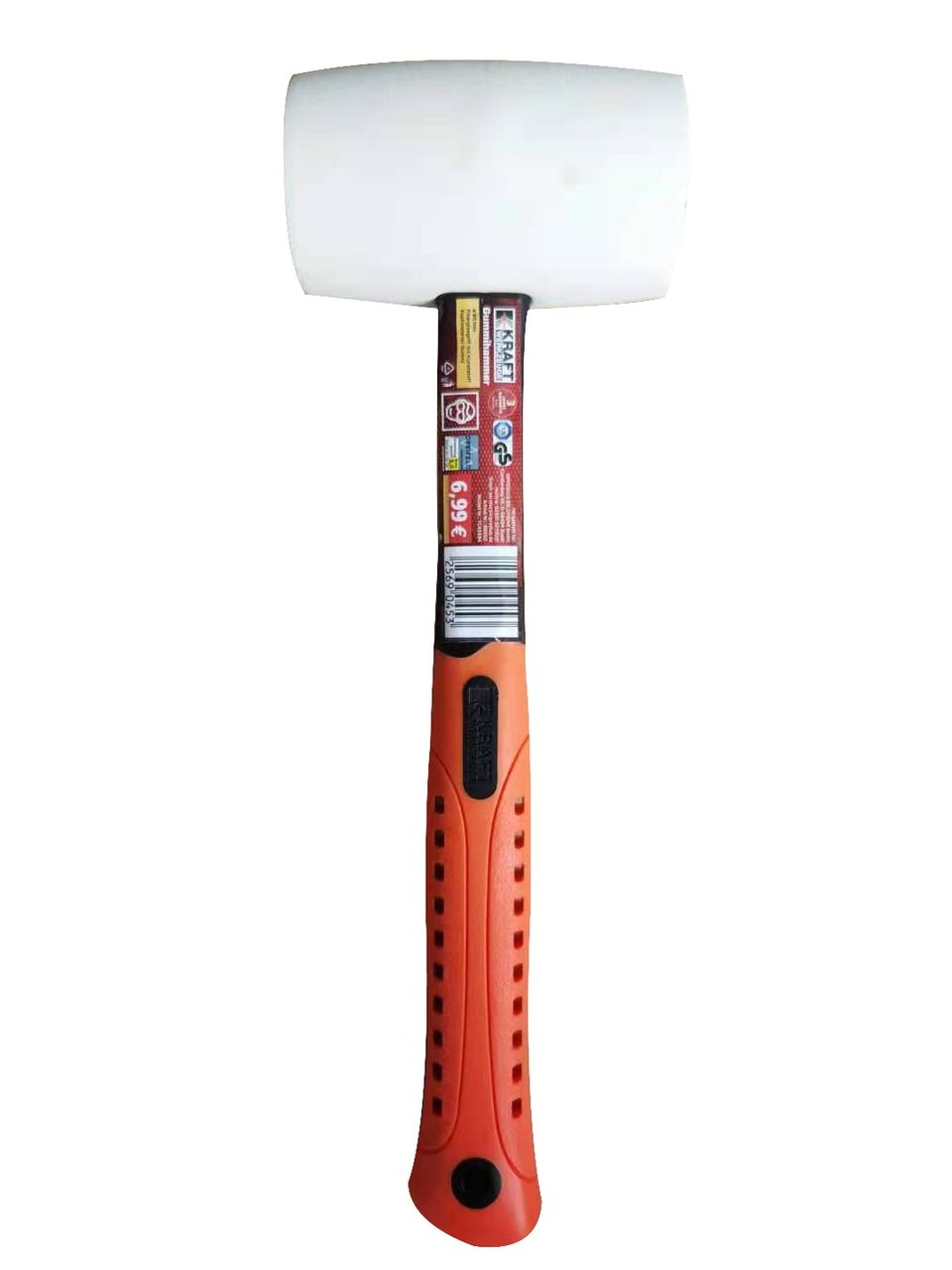 Kraft Werkzeuge Gummihammer mit Fiberglasgriff