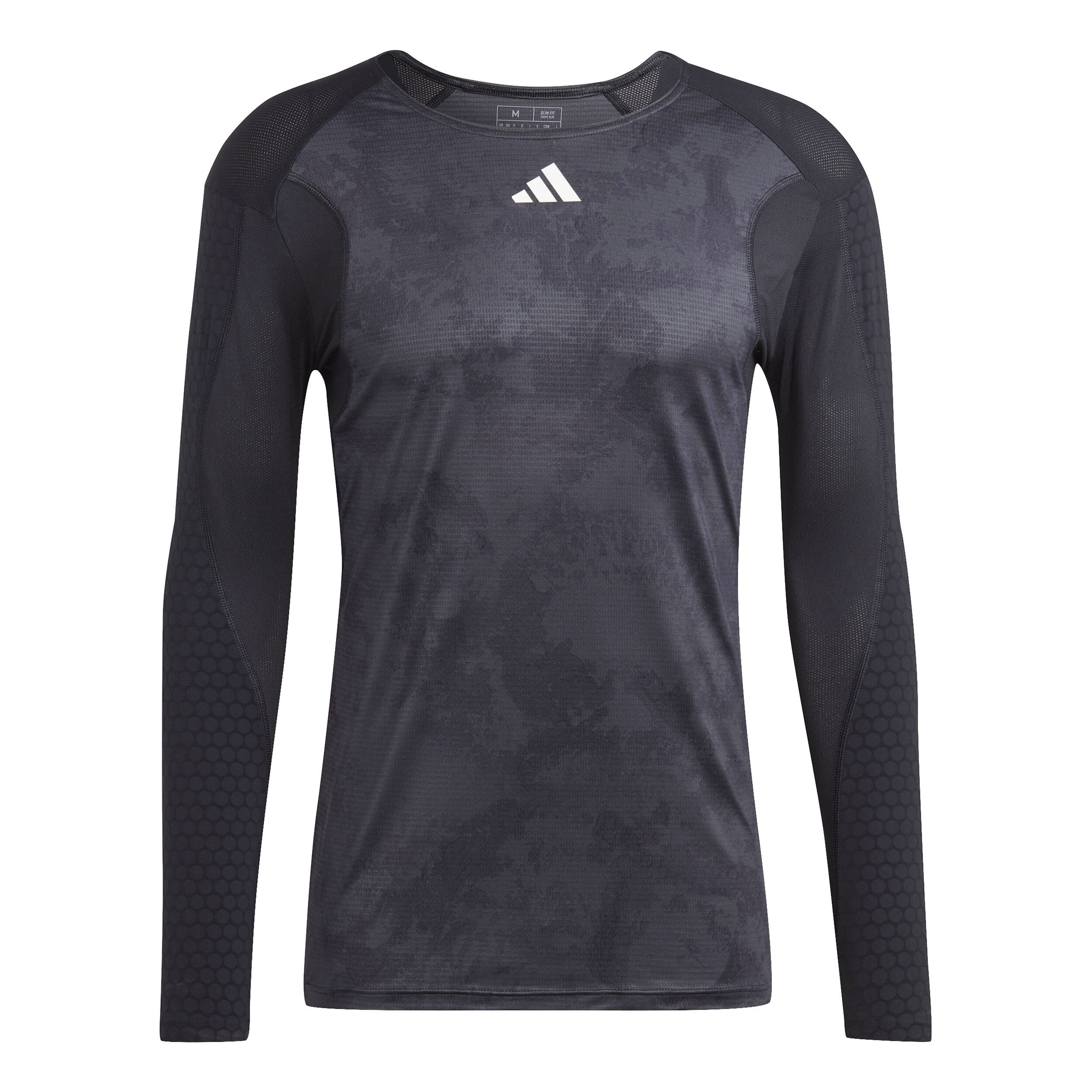 Paris Longsleeve Herren - Dunkelgrau, Schwarz