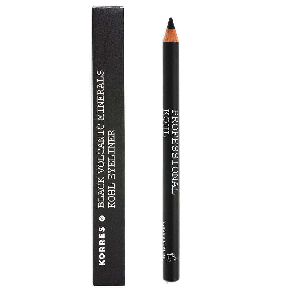 Korres Black Volcanic Minerals Kohl Eyeliner Black 1,2 g