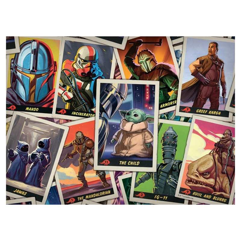 Puzzle baby Yoda Star Wars mandalorian 500 pièces