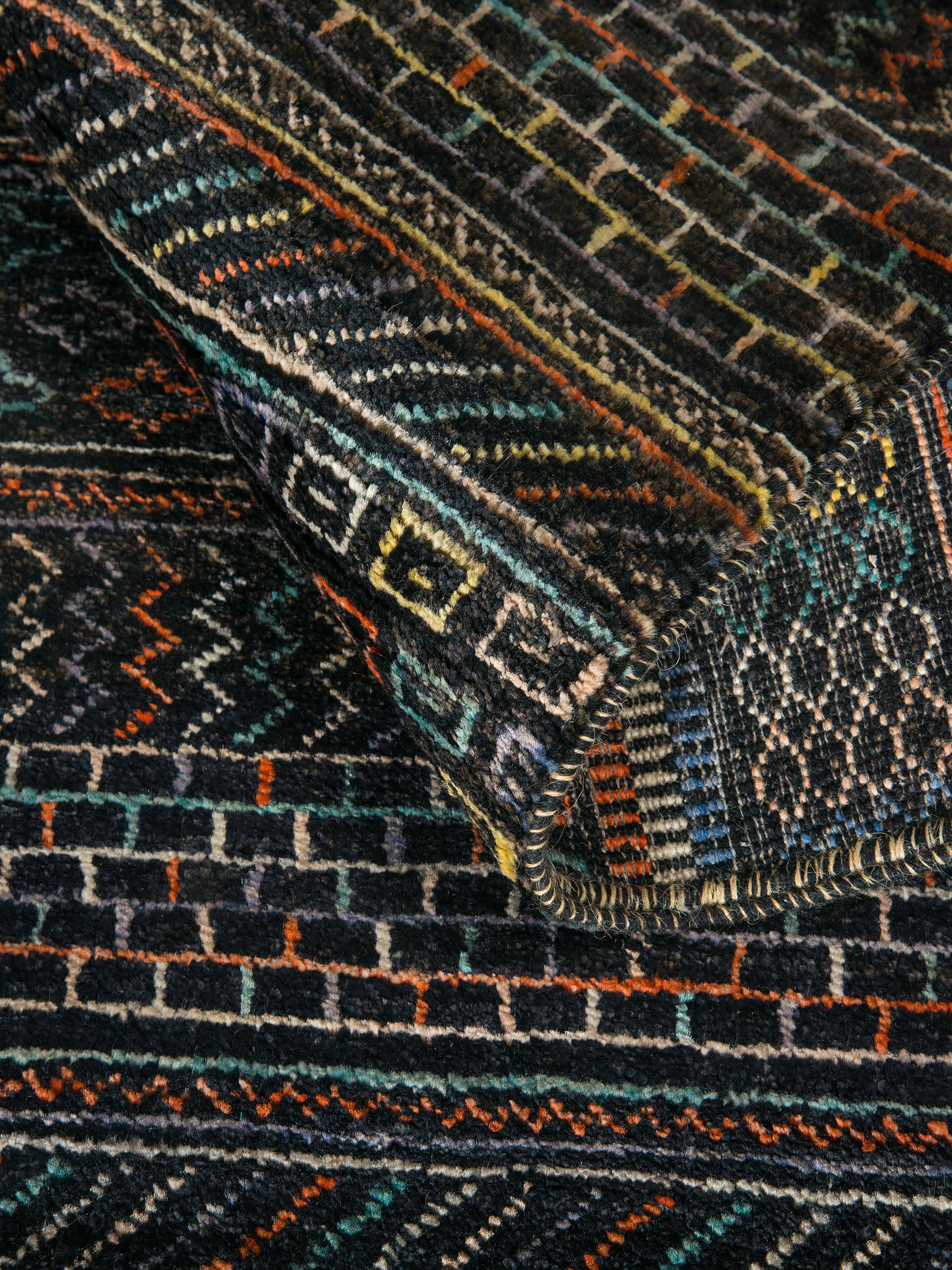 Contemporary Gabbeh ca. 61 x 95 cm, Unikat / Einzelstück