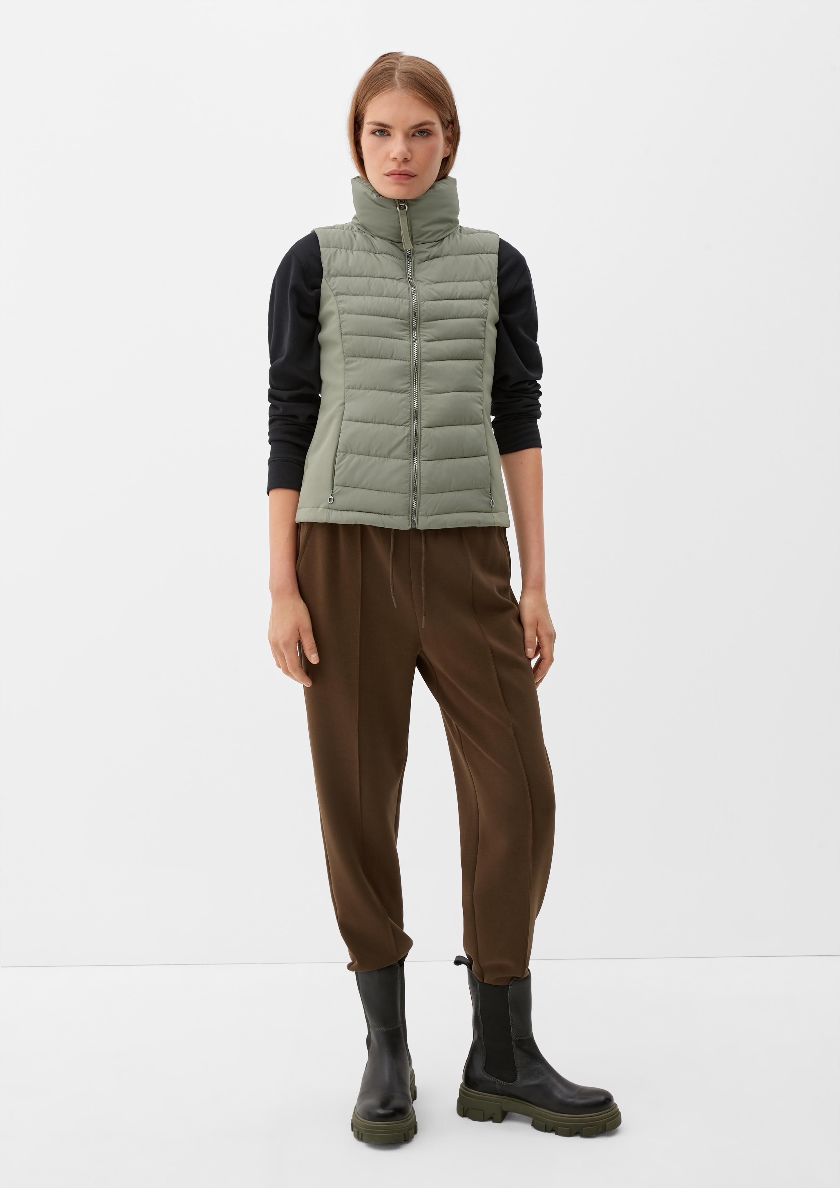 Steppweste mit Softshell-Einsatz  2121790-7809