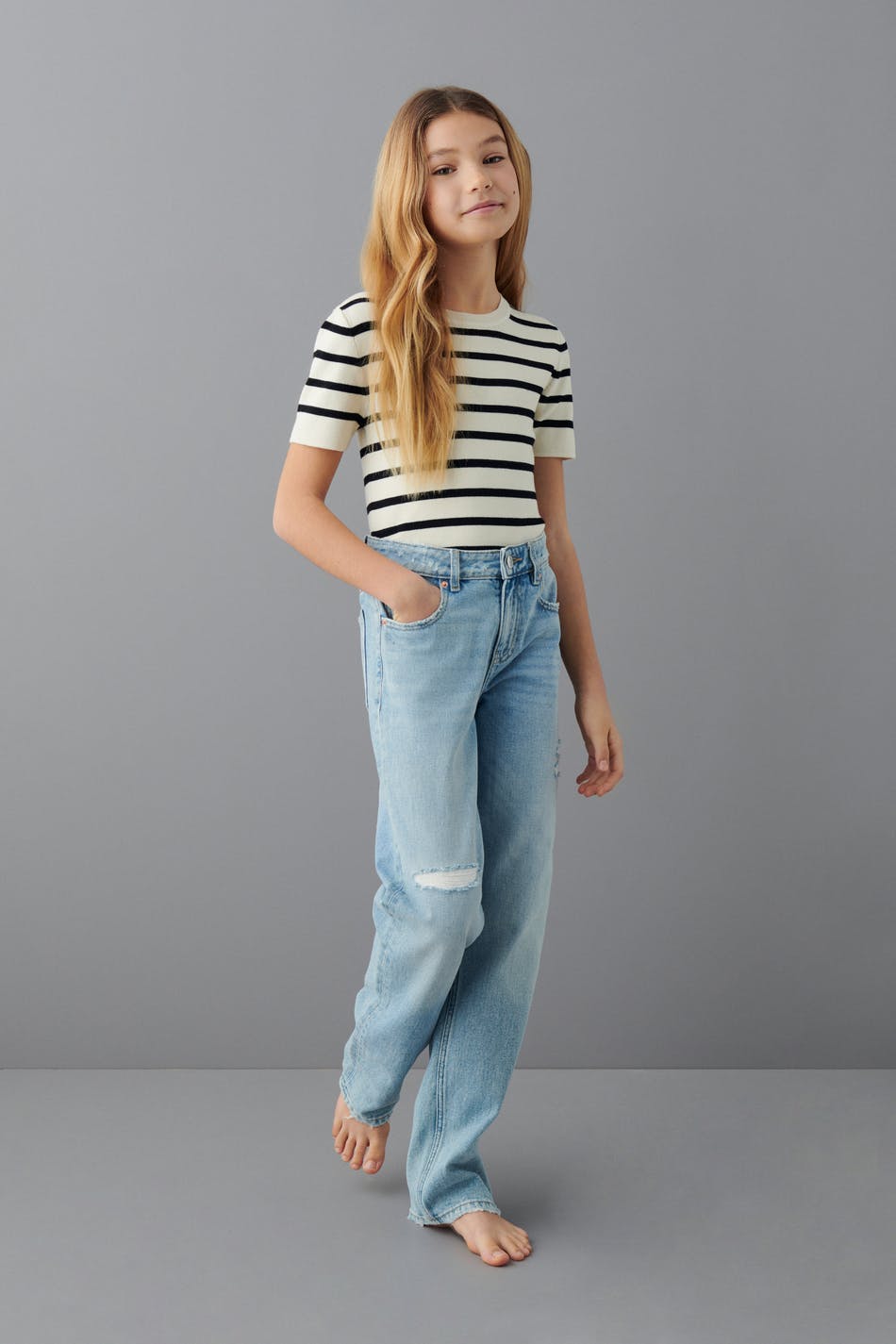 Straight jeans