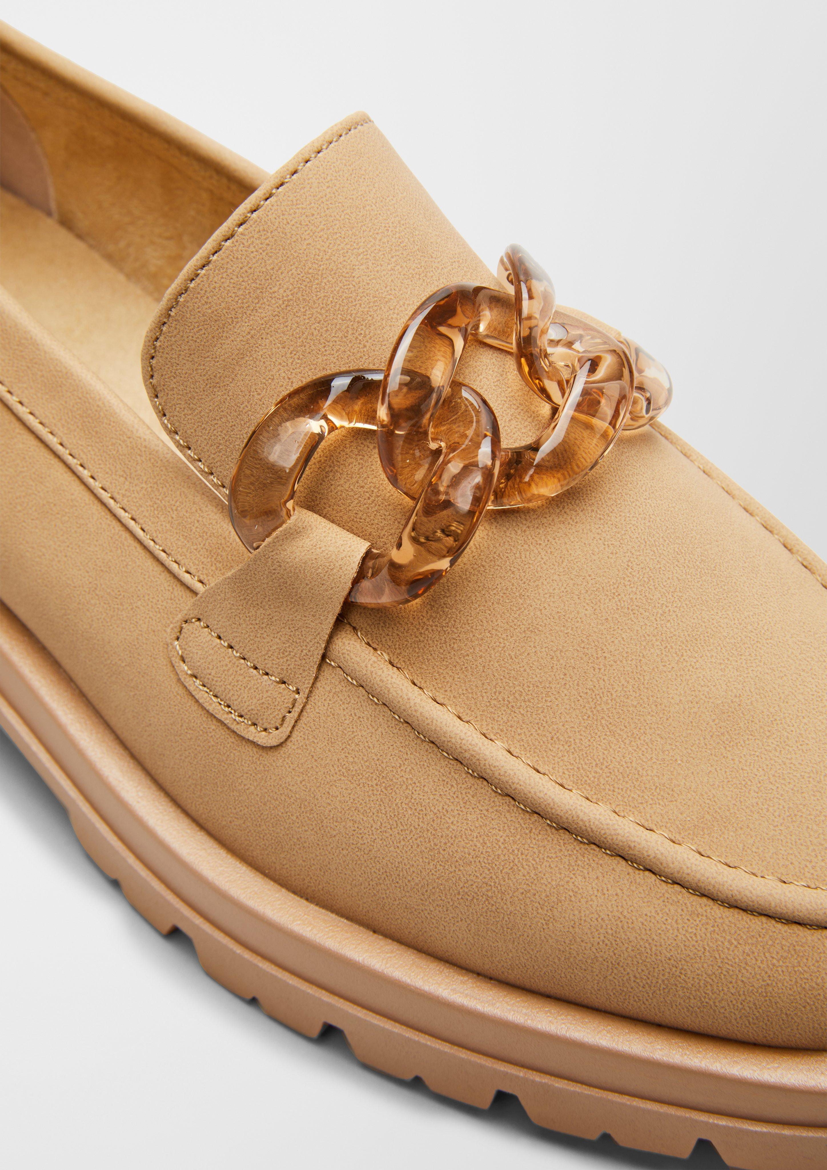 Loafer mit Ketten-Detail  6007329-337