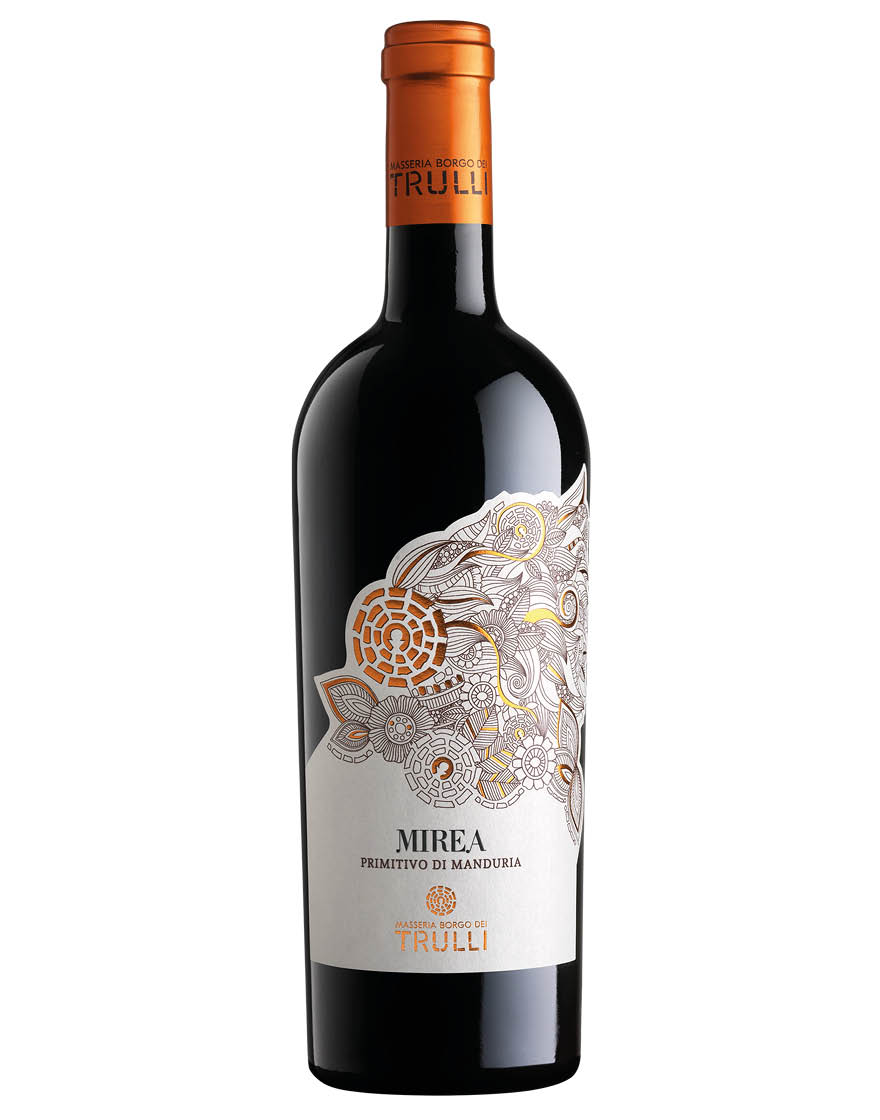 Primitivo di Manduria DOP Mirea 2022 Masseria Borgo dei Trulli 0,75 ℓ