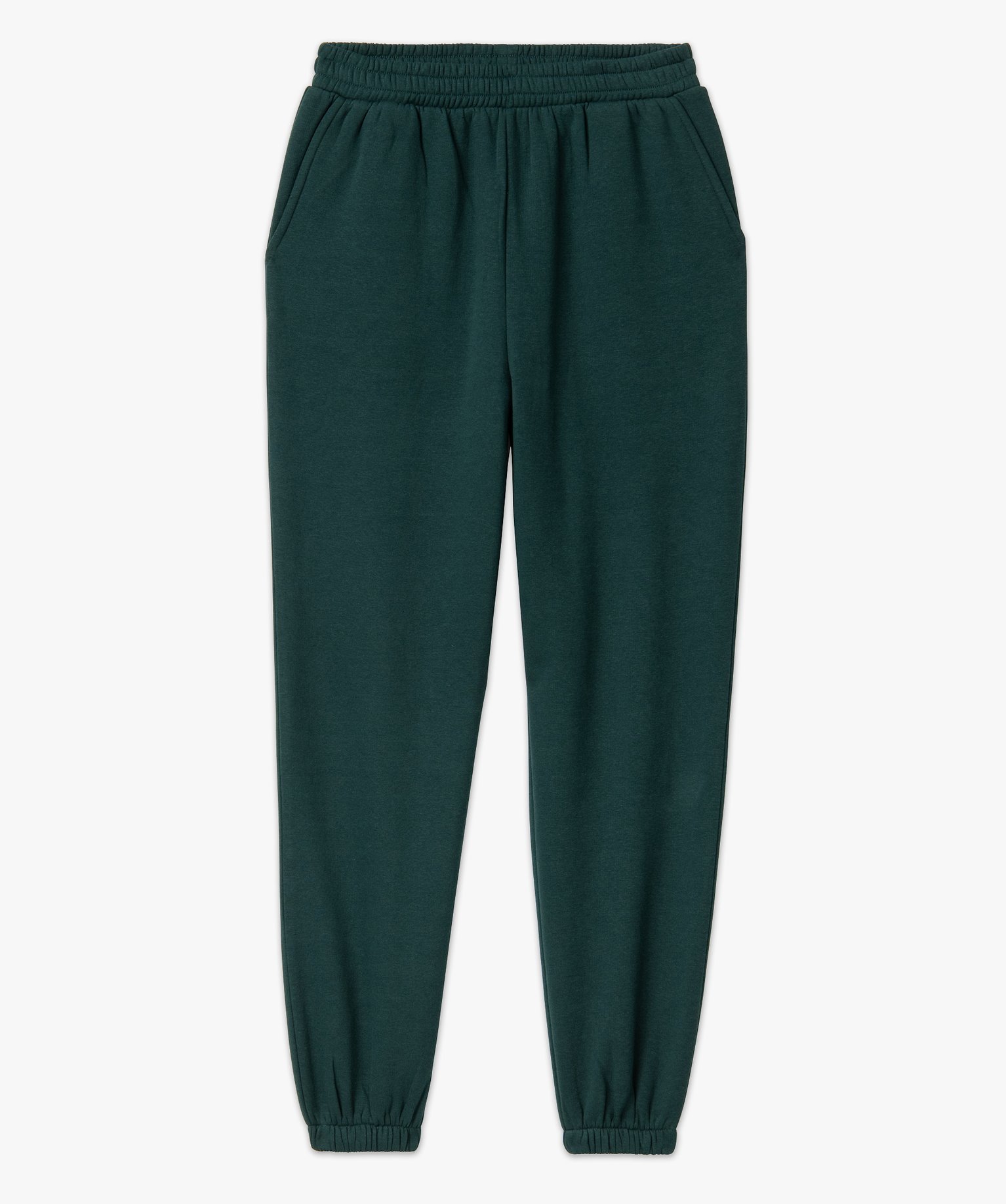 Pantalon de jogging en molleton femme vert | GEMO