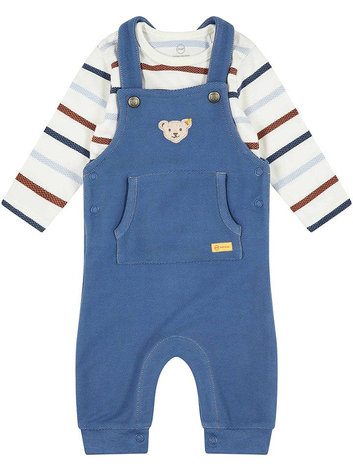 Steiff 2tlg. Outfit in Blau günstig kaufen
