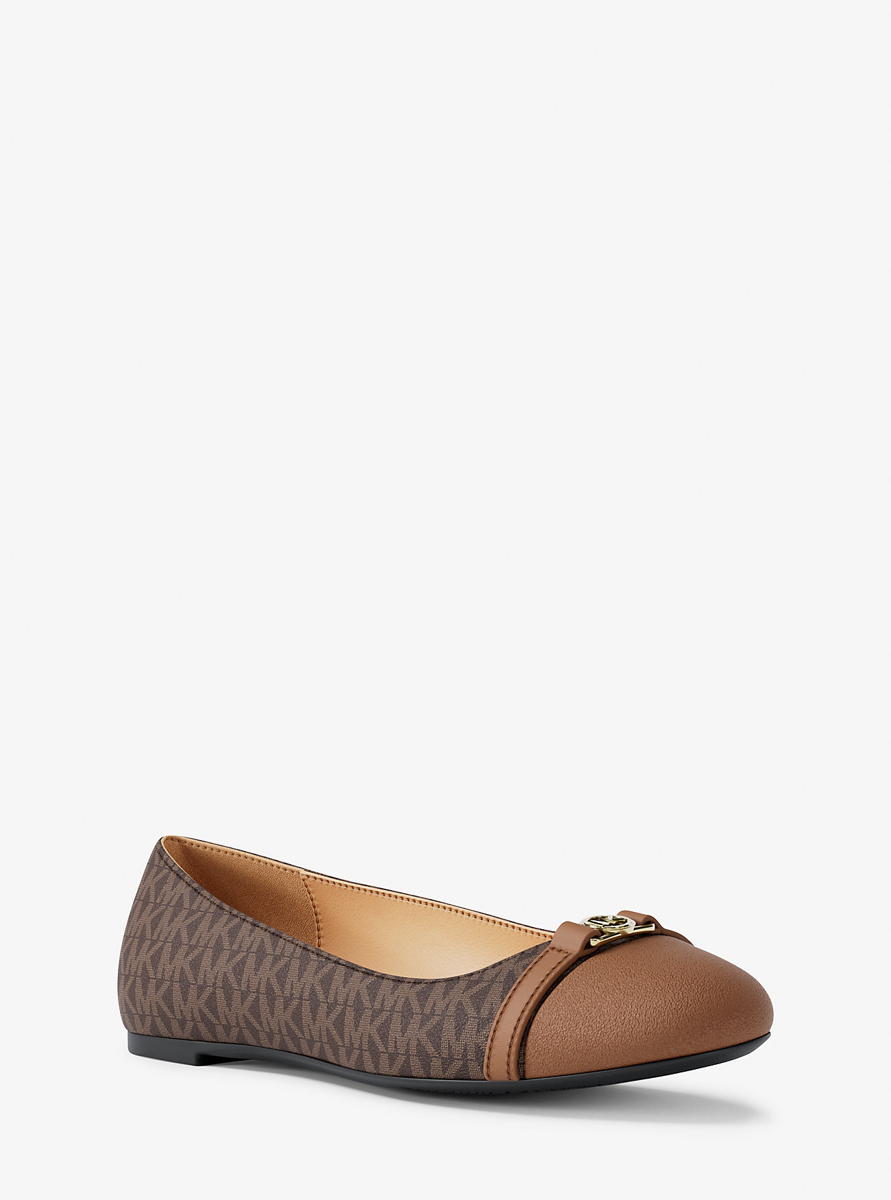 Mandy Signature Logo Moccasin - BROWN