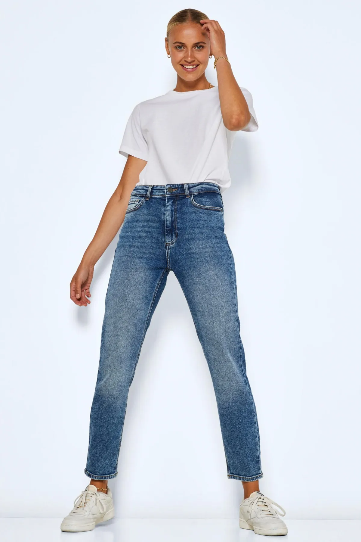 Noisy May  Dunkelblaue Jeans für Damen/Mädchen