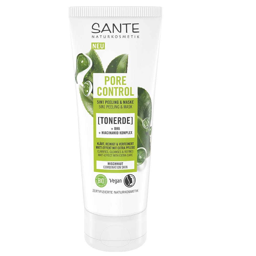 SANTE Pore Control 5in1 Peeling & Maske 100 ml