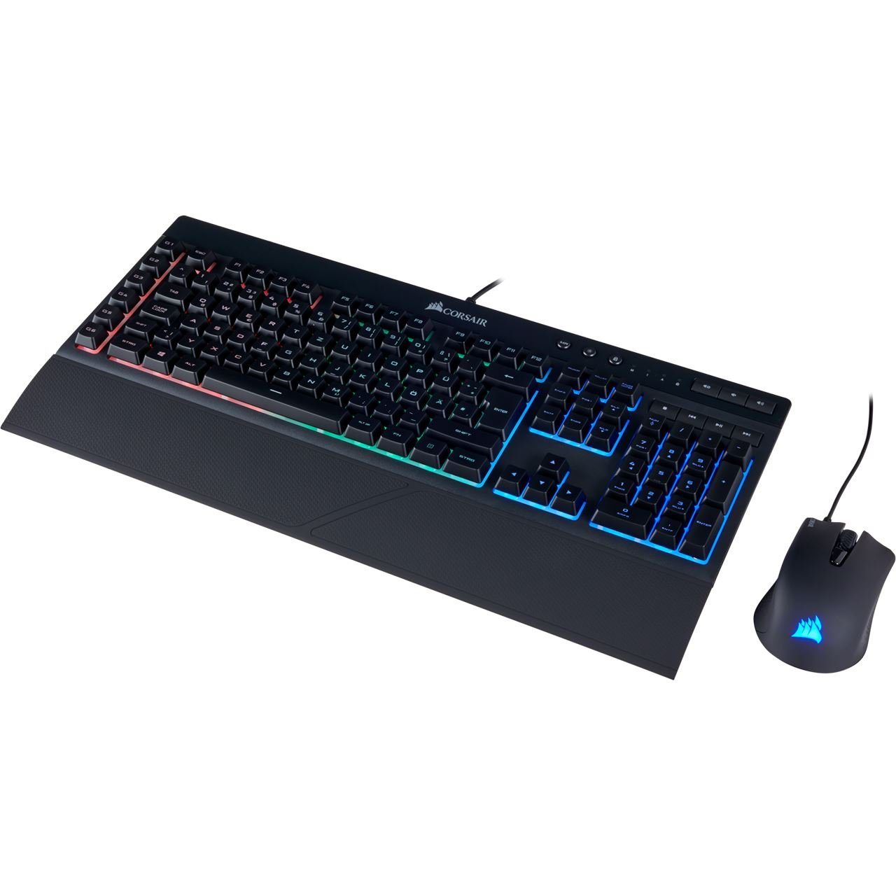 Corsair Bundle Harpoon RGB PRO Gaming-Maus + K55 RGB PRO Gaming-Tastatur