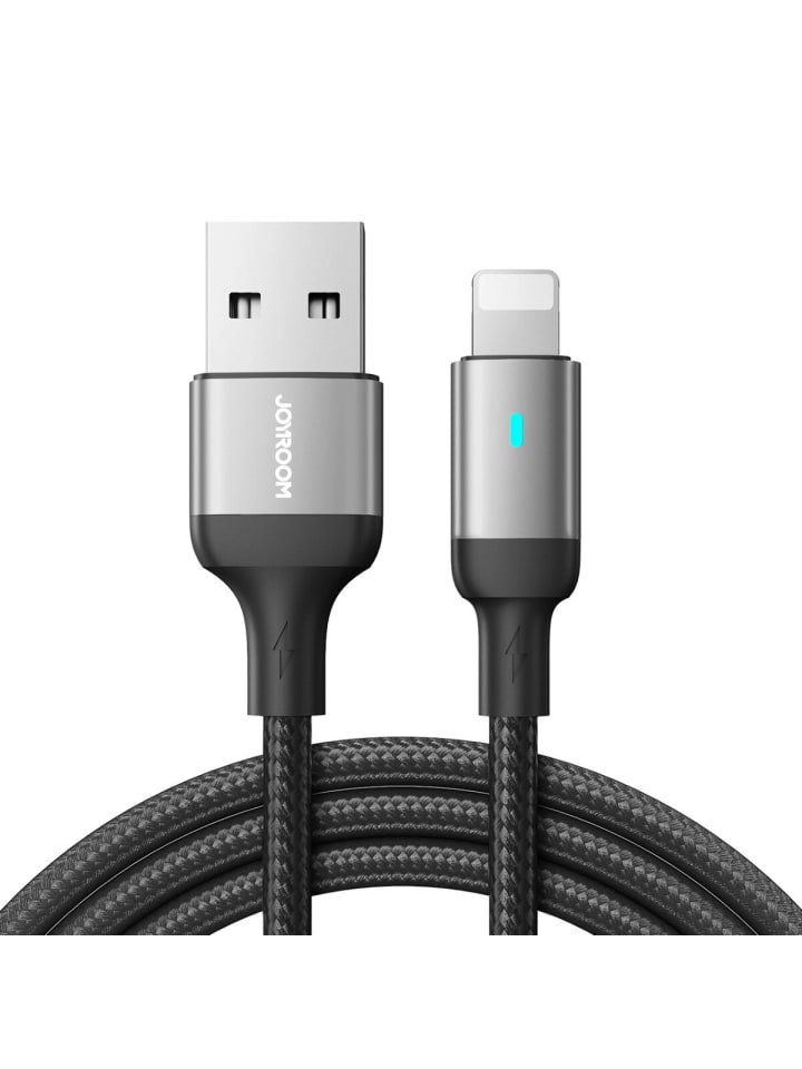 COFI 1453 Joyroom Ladekabel Handykabel USB Kabel kompatibel mit iPhone in Schwarz günstig kaufen 1200