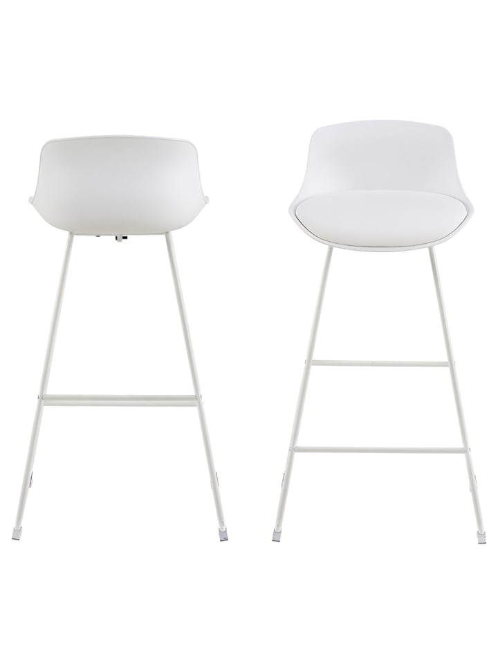 ebuy24 Barhocker Tina Weiß 2er Set günstig kaufen onesize