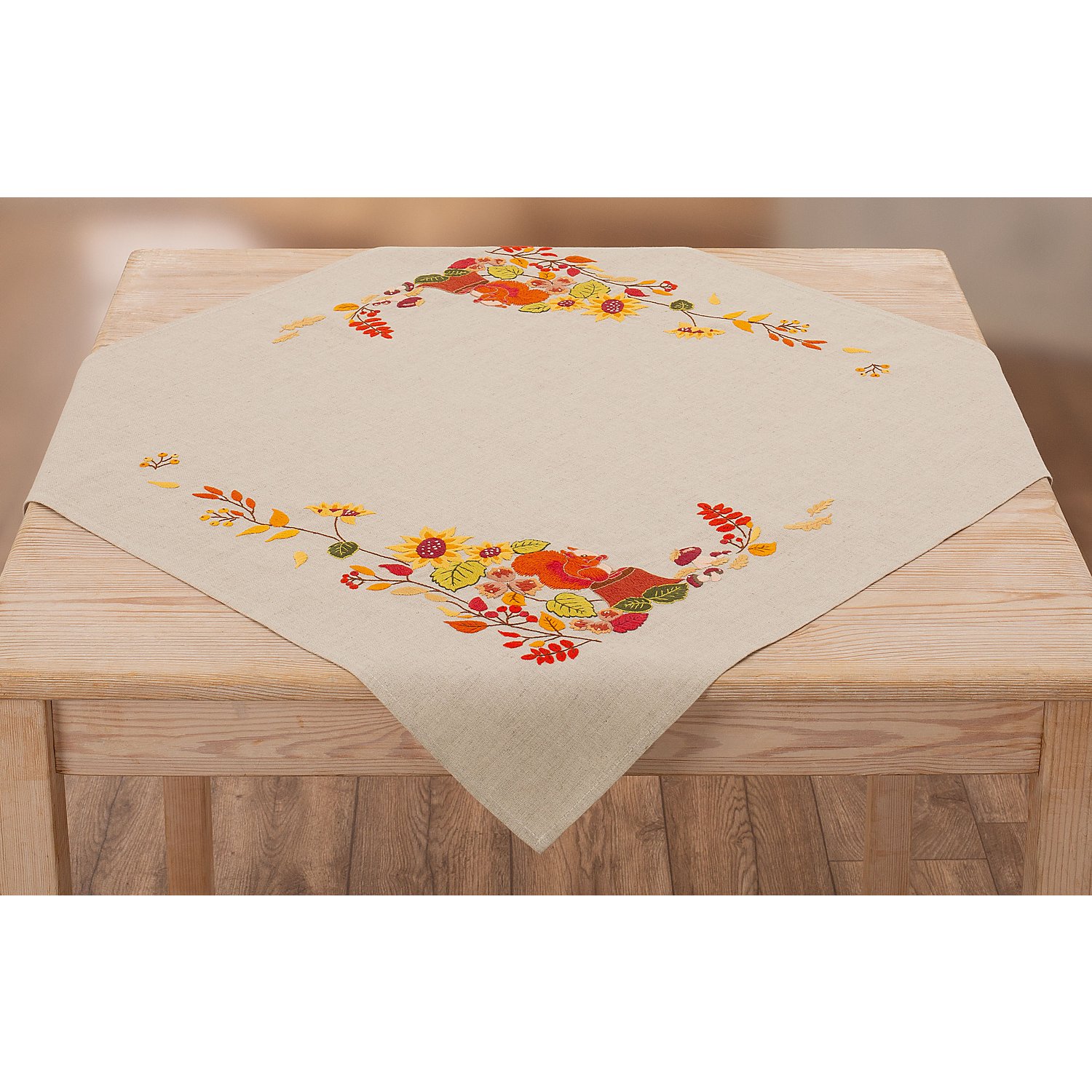 Stickmitteldecke 